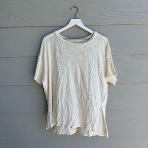 We The Free• Oversized Raw Hem Shirt